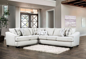 Leamington Contemporary Sectional (Ivory)