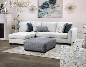 Cheapstow Contemporary Sectional (Cream)