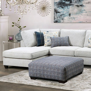 Cheapstow Contemporary Sectional (Cream)