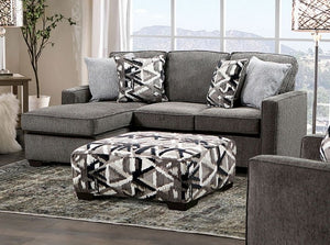 Brentwood Grey L-Shaped Sectional