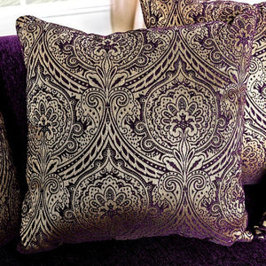 Casilda Living Room Collection (Purple)