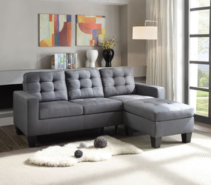 Earsom Small Sectional In Gray