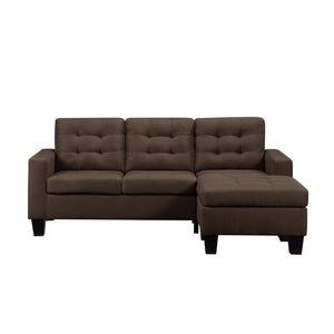 Earsom Sectional In Brown