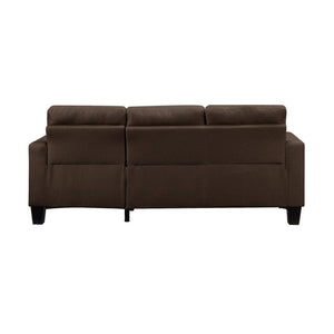 Earsom Sectional In Brown