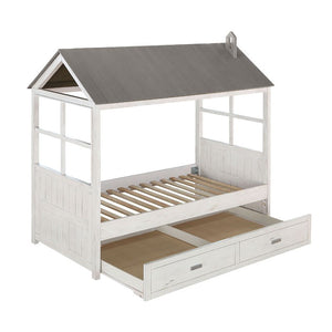 Tree House II Twin Canopy Bed w/ Trundle