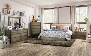 Watertown Transitional Bed (Beige)